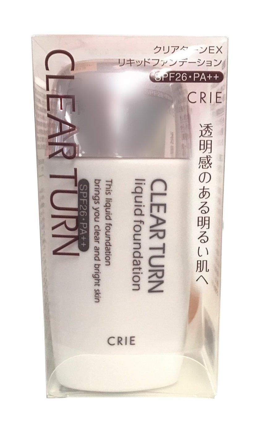 CRIE Clear Turn EX Liquid Foundation R #412 40ml
CRIE Clear Turn EX Liquid Foundation R #412 40ml