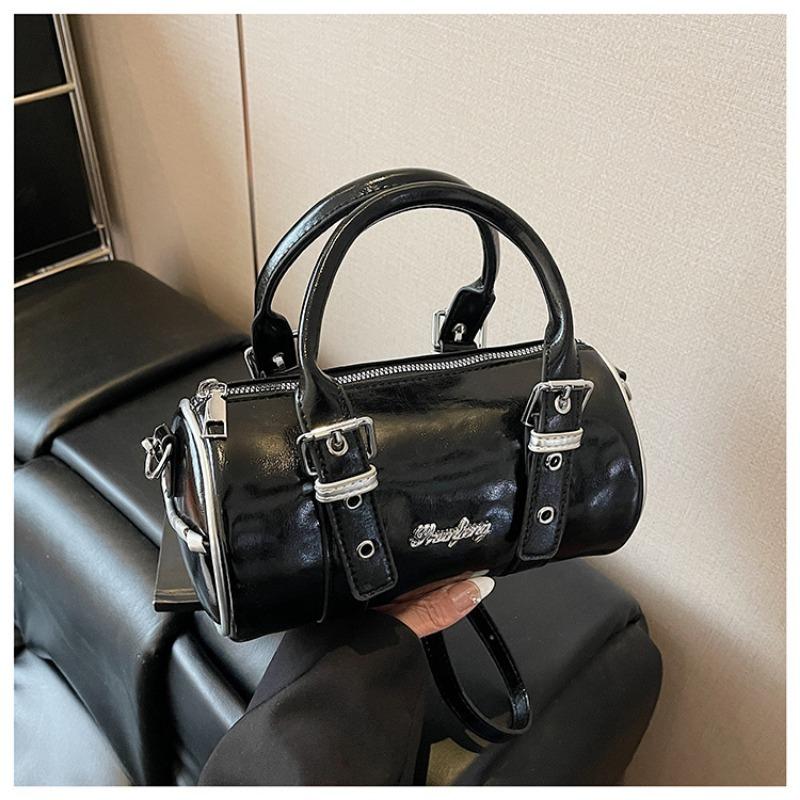 Solid color design simple shoulder handbag women s new commuter bag casual messenger bag чёрный
Solid color design simple shoulder handbag women s new commuter bag casual messenger bag чёрный