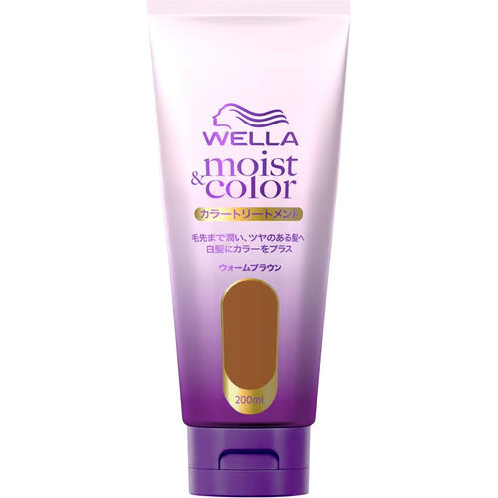 Wella Moist & Color Color Treatment Теплый коричневый 200 мл 
Wella Moist & Color Color Treatment Теплый коричневый 200 мл