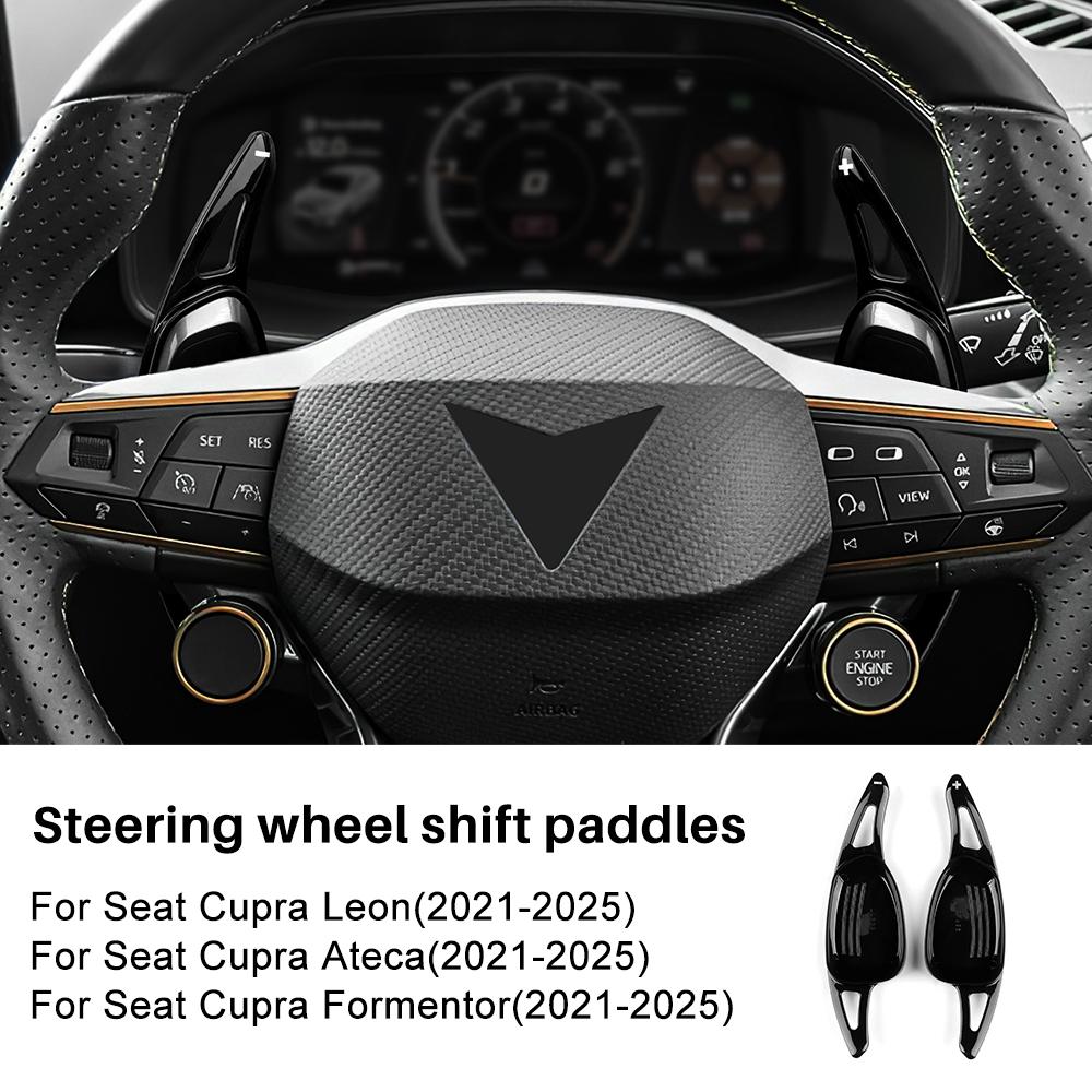For Cupra Formentor LEON Ateca 2025 2025 2025 2025 2025 Car Steering Wheel Shift Paddle DSG ABS Carbon Fiber Style Extension чорний
For Cupra Formentor LEON Ateca 2025 2025 2025 2025 2025 Car Steering Wheel Shift Paddle DSG ABS Carbon Fiber Style Extension чорний