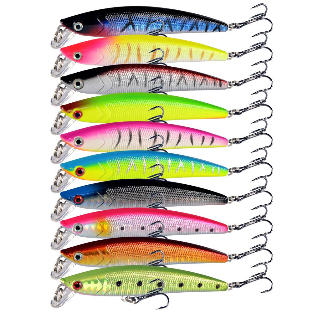 New Submersible Minnow Diving Lure9cm/8Gram 10pcsLong-distance casting lure fishingVibFishing supplies, lure bait, mid-layer 9CM 8G
New Submersible Minnow Diving Lure9cm/8Gram 10pcsLong-distance casting lure fishingVibFishing supplies, lure bait, mid-layer 9CM 8G