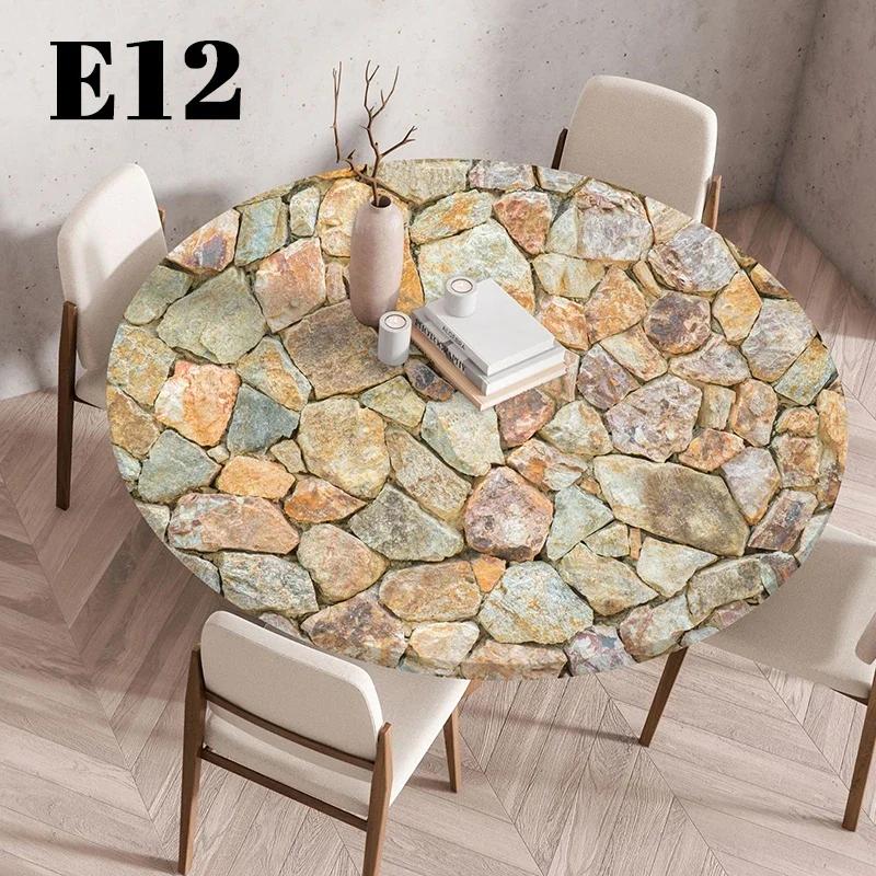 60/90/120Cm Waterproof Round Tablecloth Table Cover Oil-Proof Elastic Kitchen Dining Wedding Party Table Cover Home Decoration 90cm
60/90/120Cm Waterproof Round Tablecloth Table Cover Oil-Proof Elastic Kitchen Dining Wedding Party Table Cover Home Decoration 90cm