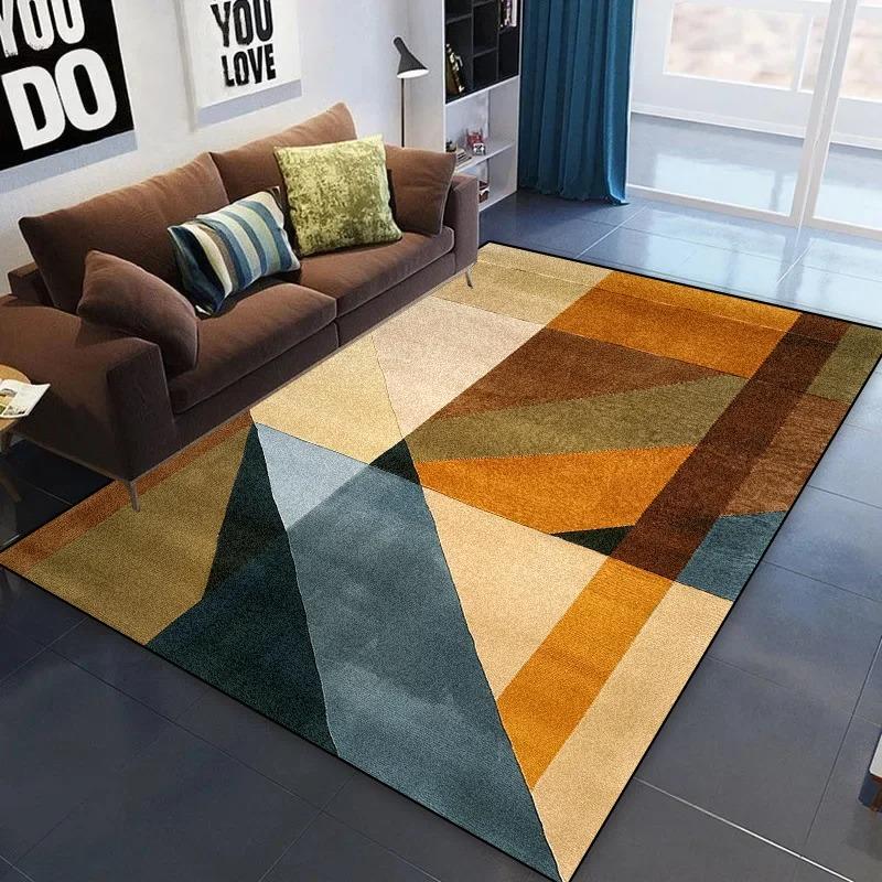 Nordic Abstract Geometric Area Rug Orange Black Large Carpet for Living Room Soft Non-Slip Washable Floor Mat Home Decor 50cm x 80cm
Nordic Abstract Geometric Area Rug Orange Black Large Carpet for Living Room Soft Non-Slip Washable Floor Mat Home Decor 50cm x 80cm