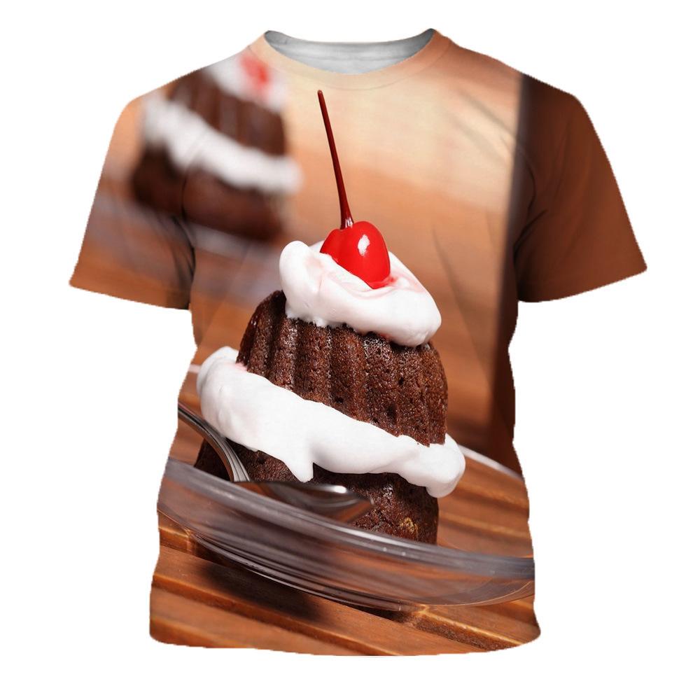 Creative Food Women s Short Sleeved Foodie Funny T-shirt Round Neck Top Women s T-shirt 6XL
Creative Food Women s Short Sleeved Foodie Funny T-shirt Round Neck Top Women s T-shirt 6XL