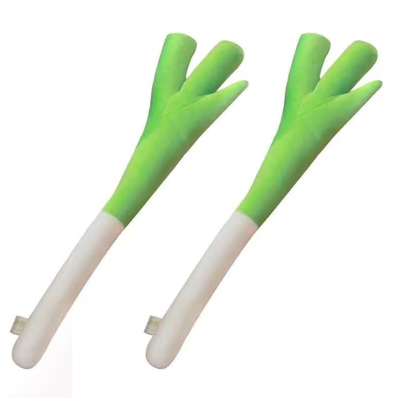 Pureseek Vegetable Plush Toys (2 Pieces) - Otagei Green Onion Cushion, Green Onion Vegetable Plush Toy, Cosplay Goods, Costume Accessories, Costume
Pureseek Vegetable Plush Toys (2 Pieces) - Otagei Green Onion Cushion, Green Onion Vegetable Plush Toy, Cosplay Goods, Costume Accessories, Costume