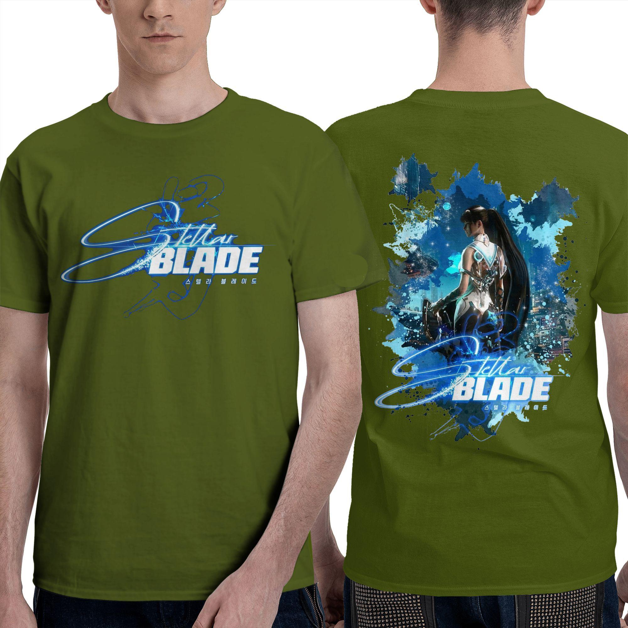 Stellar Blade Eve Artwork Design Character T-Shirts Men Amazing Pure Cotton Tees O Neck Short Sleeve T Shirts Gift Idea Clothes 4XL
Stellar Blade Eve Artwork Design Character T-Shirts Men Amazing Pure Cotton Tees O Neck Short Sleeve T Shirts Gift Idea Clothes 4XL