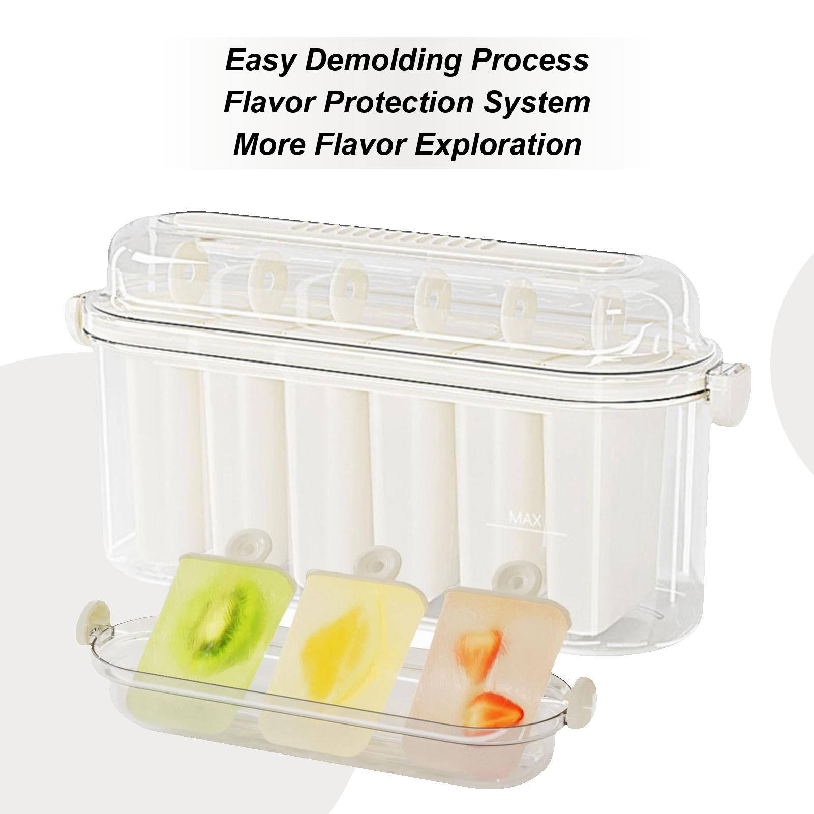 Ice Lolly Mold 6-Cavity Reusable Pop-making Mold Non-stick Handmade Ice Stick Maker Tool For Jelly Fruit Yogurt Pudding Jam CHINA
Ice Lolly Mold 6-Cavity Reusable Pop-making Mold Non-stick Handmade Ice Stick Maker Tool For Jelly Fruit Yogurt Pudding Jam CHINA