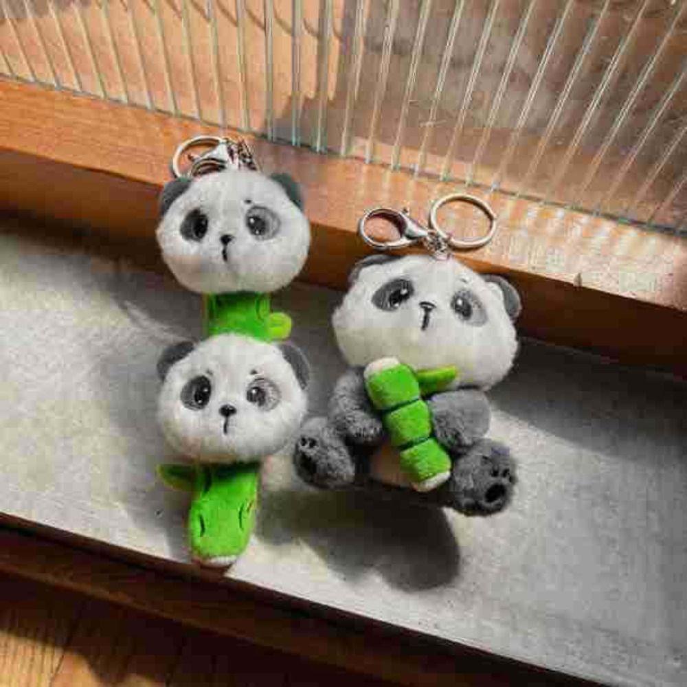 Doll Animal Key Chain Trinket Doll Bag Pendant Personality Panda Plush Pendant Key Ring Ornaments
Doll Animal Key Chain Trinket Doll Bag Pendant Personality Panda Plush Pendant Key Ring Ornaments