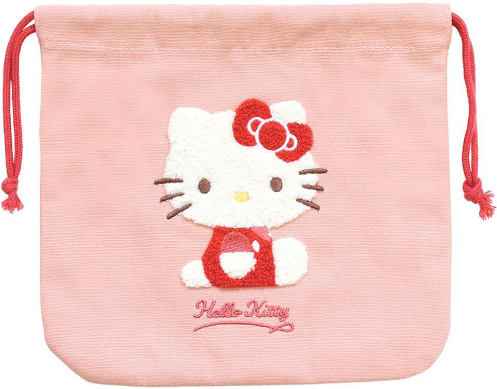 Factory Sanrio Characters Sagara Embroidered Drawstring Pouch Hello Kitty H175 x W190mm T s SR-5530387KT
Factory Sanrio Characters Sagara Embroidered Drawstring Pouch Hello Kitty H175 x W190mm T s SR-5530387KT