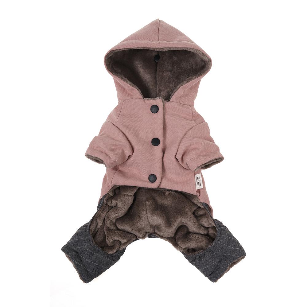 New pet dog clothes, thickened and warm dog four-legged clothes in autumn and winter, fashionable, simple and comfortable dog clothes S
New pet dog clothes, thickened and warm dog four-legged clothes in autumn and winter, fashionable, simple and comfortable dog clothes S