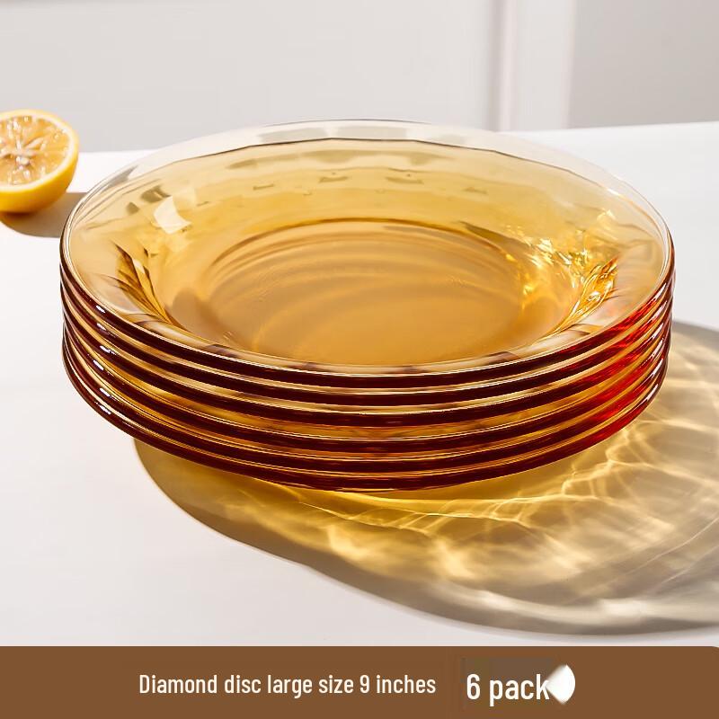 Wuhe Premium European Style Glass Deep Plate Set
Wuhe Premium European Style Glass Deep Plate Set