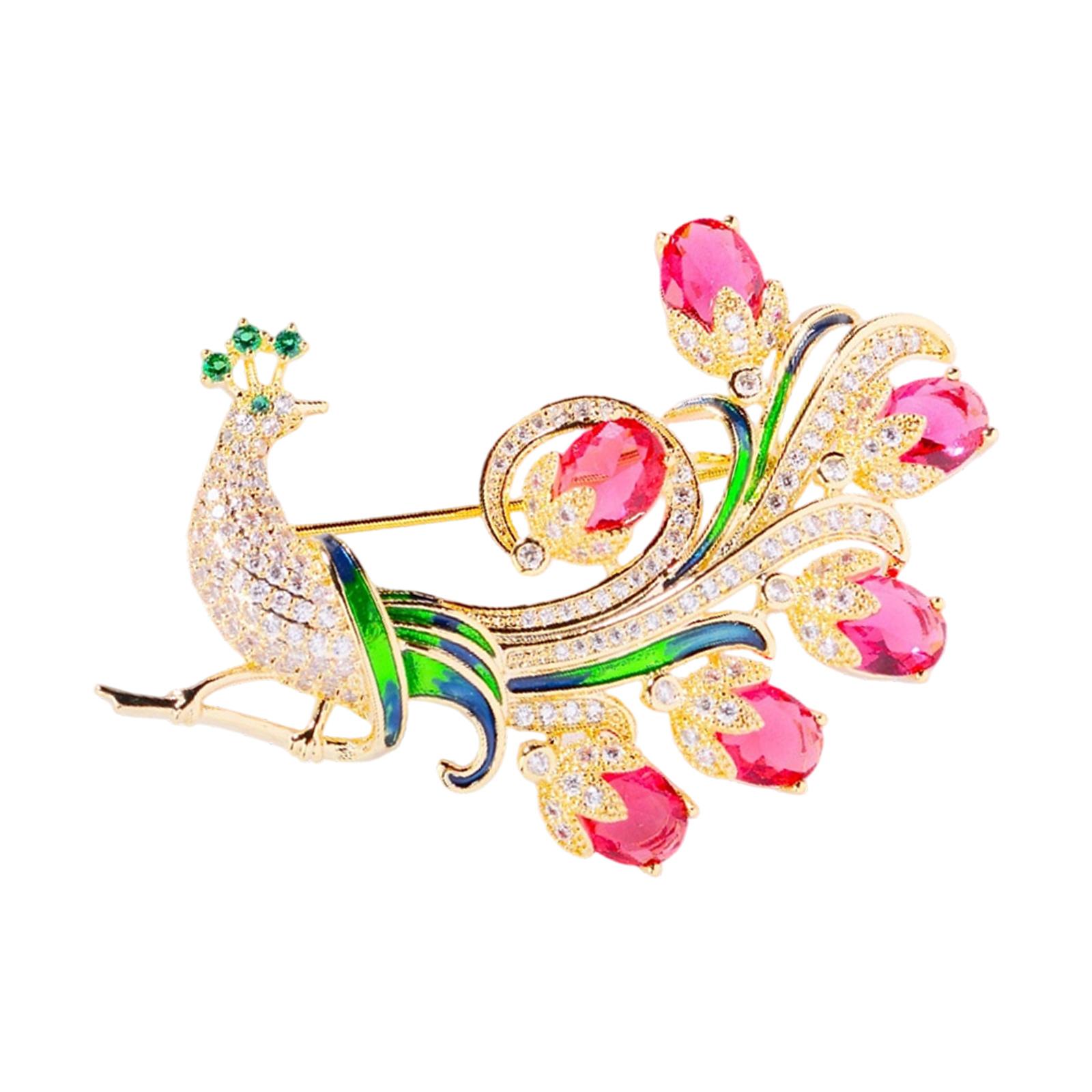 Stylish Peacocks Brooch Featuring Exquisite Craftsmanship Premium Alloy Material Lightweight 11g Perfect Accessory for Personal Style Enhancement.
Stylish Peacocks Brooch Featuring Exquisite Craftsmanship Premium Alloy Material Lightweight 11g Perfect Accessory for Personal Style Enhancement.