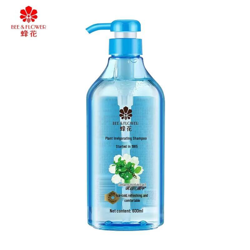 Bee & Flower Mint & Hop Silicone-Free Invigorating Shampoo
Bee & Flower Mint & Hop Silicone-Free Invigorating Shampoo