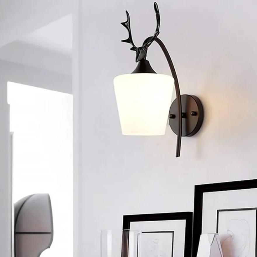 Современный светодиодный настенный светильник Nordic Creative E27 Deer Head Iron Art Декоративный светильник для гостиной, спальни, прикроватной тумбочки, коридора, домашнего освещения чёрный
Современный светодиодный настенный светильник Nordic Creative E27 Deer Head Iron Art Декоративный светильник для гостиной, спальни, прикроватной тумбочки, коридора, домашнего освещения чёрный