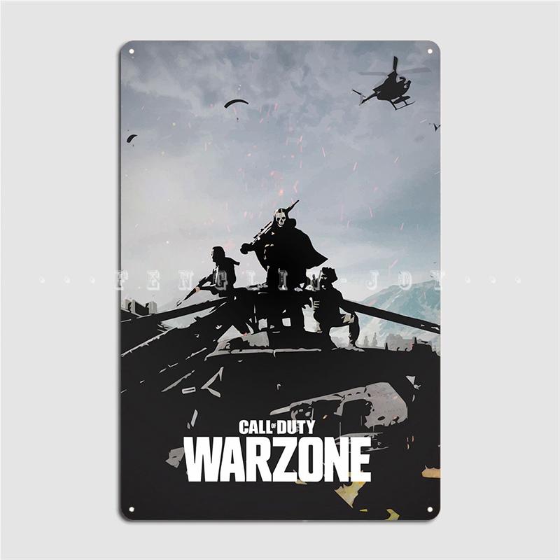 Cod Warzone Black 02 Poster Metal Plaque Mural Plaques Wall Cave Designing Tin Sign Poster 20x30cm(7.8x11.8inch)
Cod Warzone Black 02 Poster Metal Plaque Mural Plaques Wall Cave Designing Tin Sign Poster 20x30cm(7.8x11.8inch)