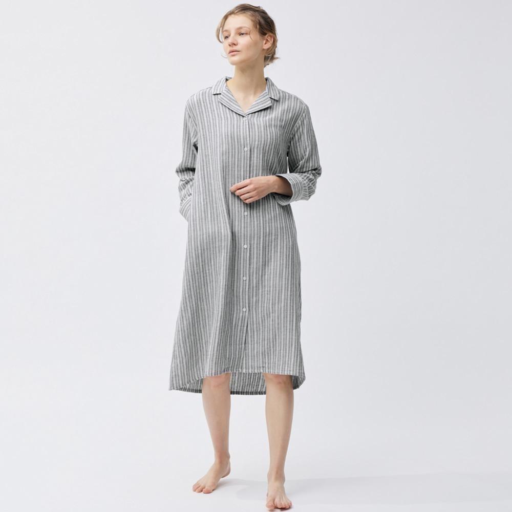 Пижамное платье GU by Uniqlo из органического хлопка с длинными рукавами в полоску+X
Пижамное платье GU by Uniqlo из органического хлопка с длинными рукавами в полоску+X