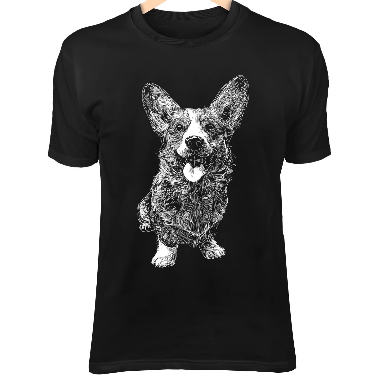 Corgi Dog Line Art - Minimalist Cartoon Doodle with Short Legs & Big Ears S
Corgi Dog Line Art - Minimalist Cartoon Doodle with Short Legs & Big Ears S