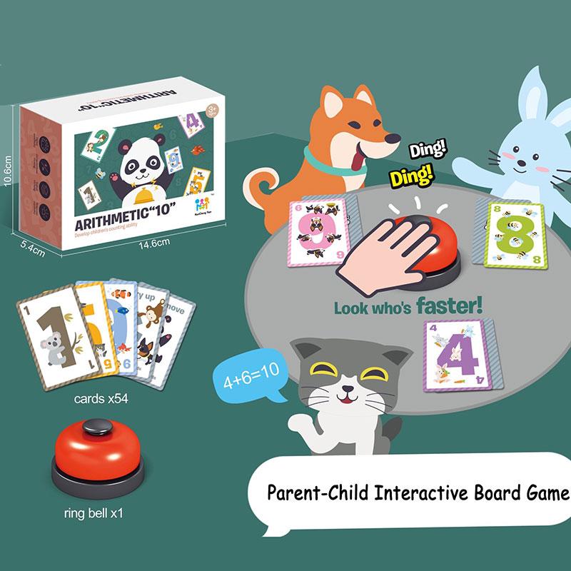 Children Number Sense Training Montessori Toys Animal Shape Matching Card Board Games Set Arithmetic Learning Educational Toys
Children Number Sense Training Montessori Toys Animal Shape Matching Card Board Games Set Arithmetic Learning Educational Toys