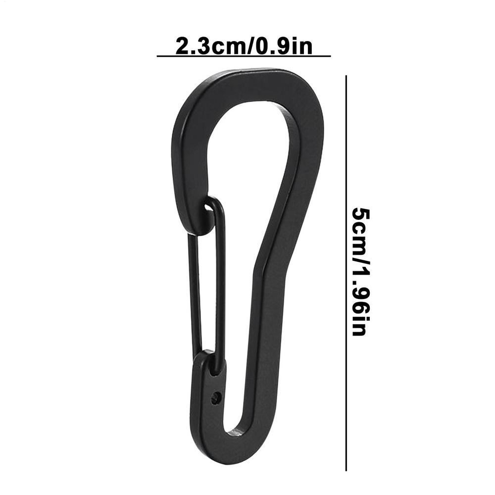 Locking Carabiner Carabiner SnapHook Portable Locking Carabiner Clips Spring SnapHook For Traveling Fishing Backpack Camping чорний
Locking Carabiner Carabiner SnapHook Portable Locking Carabiner Clips Spring SnapHook For Traveling Fishing Backpack Camping чорний