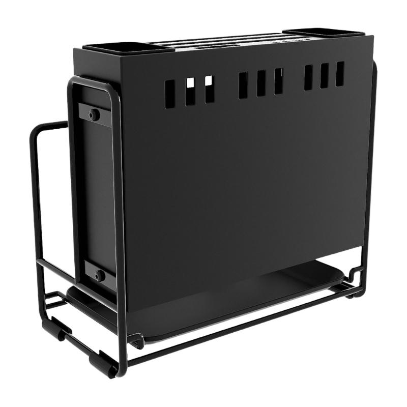 Multifunctional Cuts Storage Rack for Countertop or Wall Easy to Use Elegant Designs Home and Kitchen Supplies чорний
Multifunctional Cuts Storage Rack for Countertop or Wall Easy to Use Elegant Designs Home and Kitchen Supplies чорний