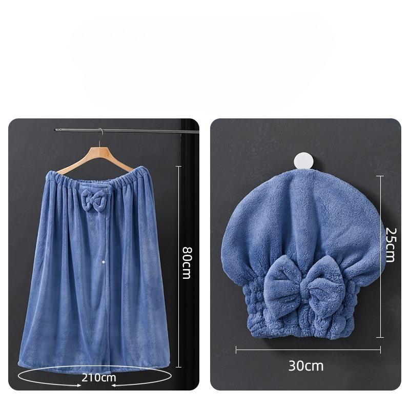 Set of 2, Extra-Large Bath Skirt + Princess Shower Cap, Adjustable with Thickened Bath Skirt, Ideal for Home Use, Travel, Sauna, And Spa синій
Set of 2, Extra-Large Bath Skirt + Princess Shower Cap, Adjustable with Thickened Bath Skirt, Ideal for Home Use, Travel, Sauna, And Spa синій