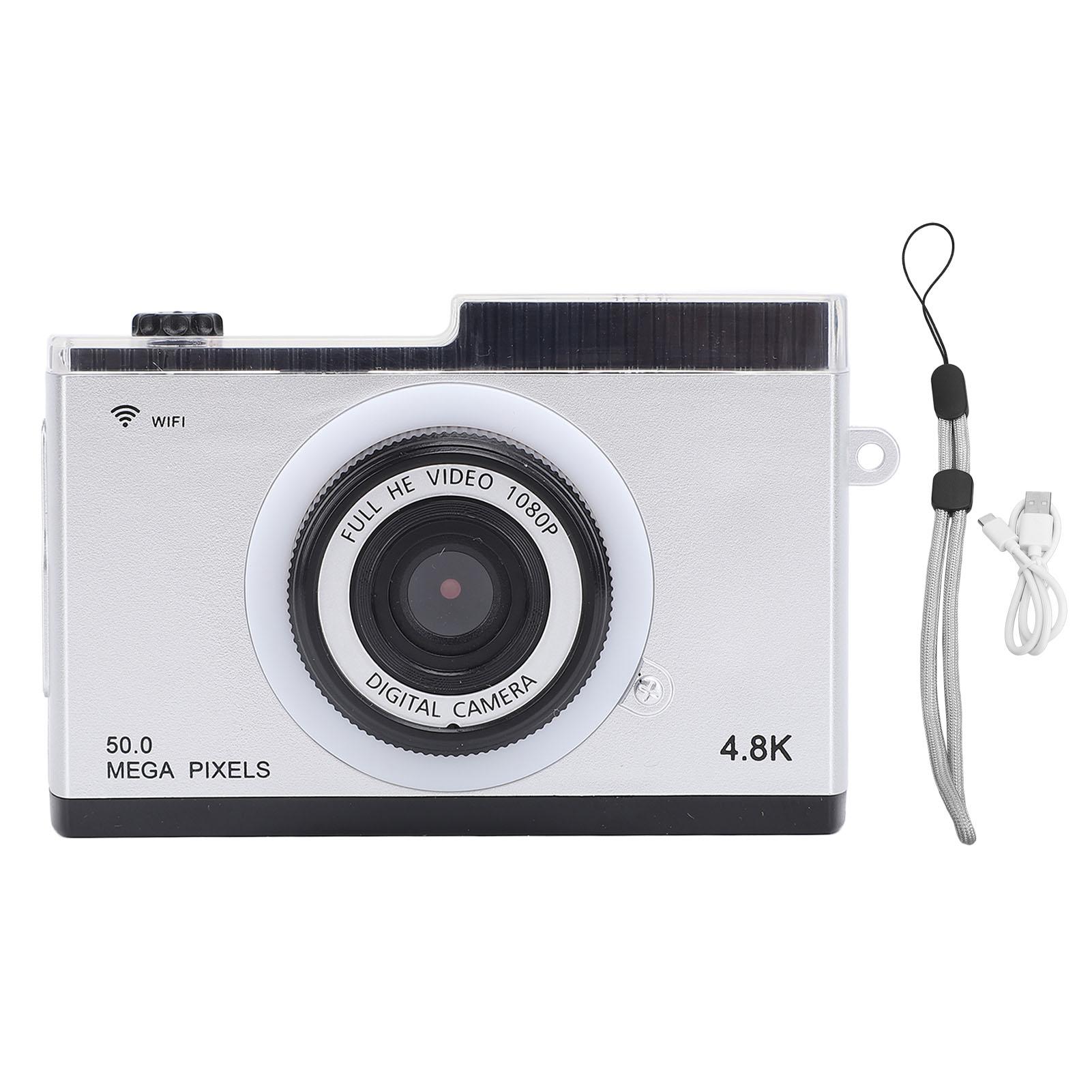 Digital Camera 48M 1080P 8x Digital Zoom Support Wireless Fidelity Transmission Retro Compact рожевий
Digital Camera 48M 1080P 8x Digital Zoom Support Wireless Fidelity Transmission Retro Compact рожевий