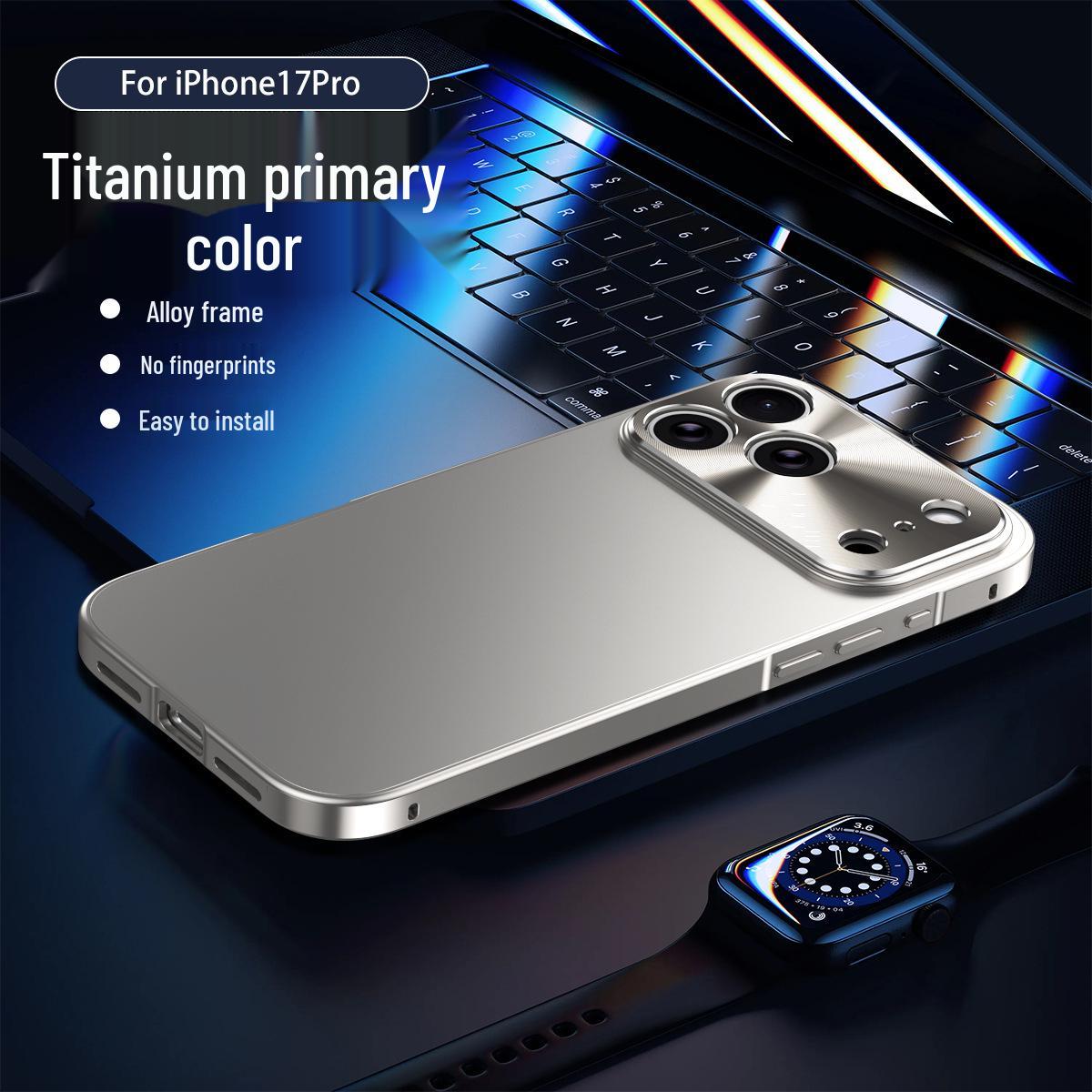 Apple 17 Pro Max Full-Coverage Metal Protective Case with Heat Dissipation and Lens Guard iPhone 17 Air
Apple 17 Pro Max Full-Coverage Metal Protective Case with Heat Dissipation and Lens Guard iPhone 17 Air