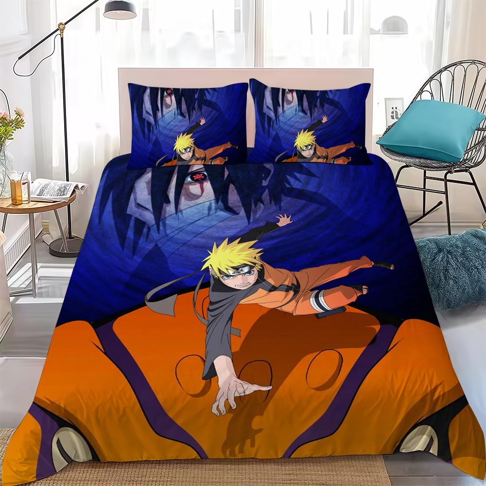 N-NarutoS Anime Duvet Cover Set Home Style Bedding Soft Laundry Cotton Bed 3 Piece Set Student Dormitory Gift 135x200cm
N-NarutoS Anime Duvet Cover Set Home Style Bedding Soft Laundry Cotton Bed 3 Piece Set Student Dormitory Gift 135x200cm