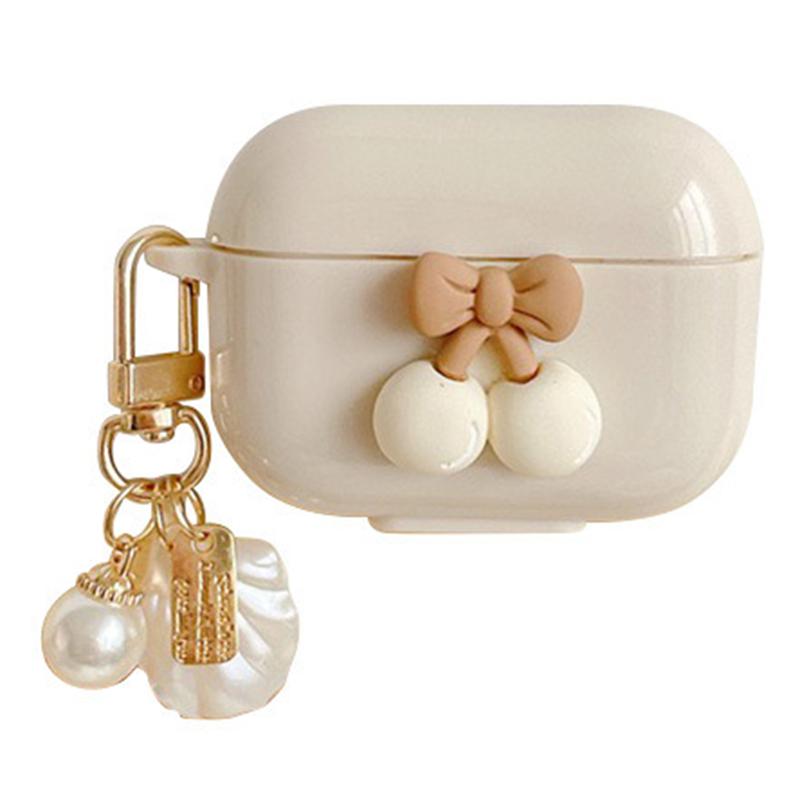 TPU Cover for AirPods Pro Cherry Decor Earphone Protective Sleeve with Pendant
TPU Cover for AirPods Pro Cherry Decor Earphone Protective Sleeve with Pendant