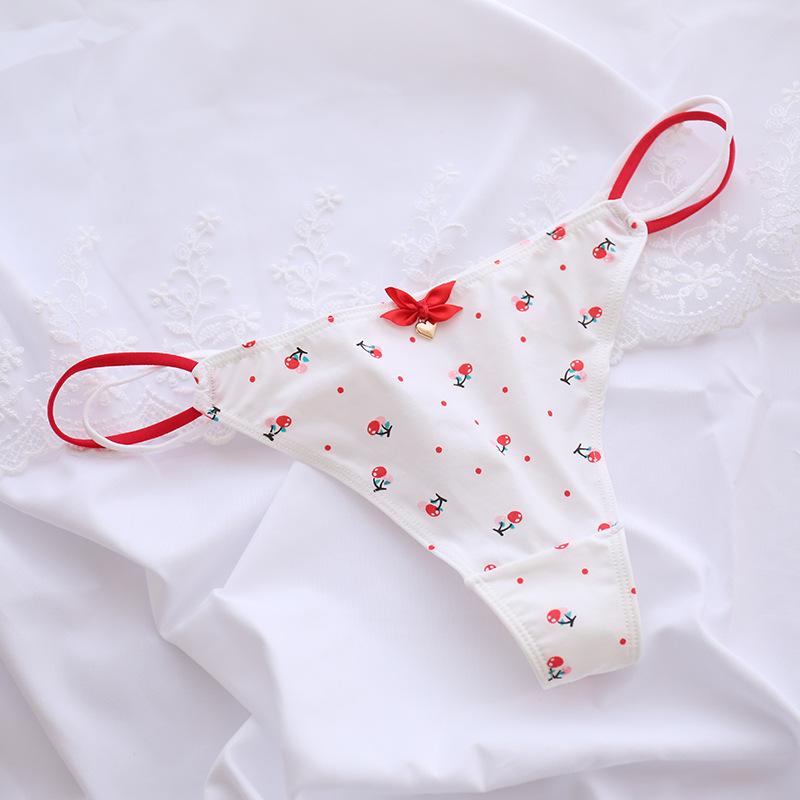 Strawberry Cherry Milk Silk Low-Rise Seamless T-String Panties - Cute & Sexy Women s Underwear M вишня/красный
Strawberry Cherry Milk Silk Low-Rise Seamless T-String Panties - Cute & Sexy Women s Underwear M вишня/красный