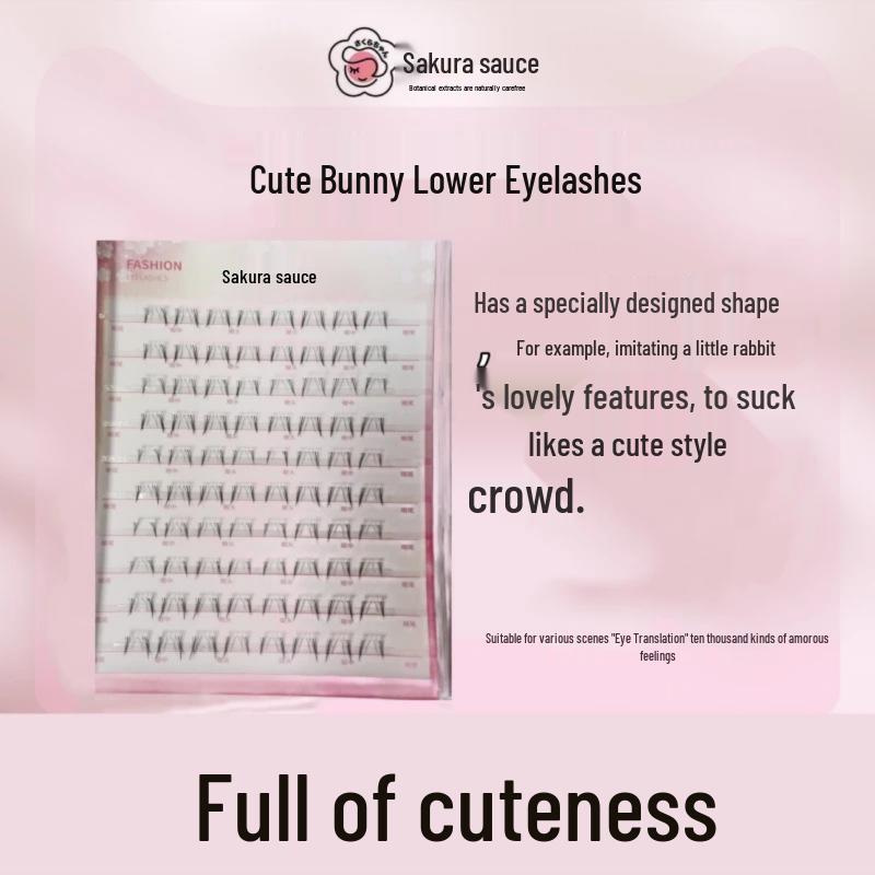 Little Firefly Sunflower Trilogy Lower Lashes - Lazy Girl Hair Flow Segments, 10 Rows Collection
Little Firefly Sunflower Trilogy Lower Lashes - Lazy Girl Hair Flow Segments, 10 Rows Collection