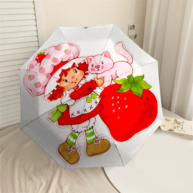 1PC strawberry shortcake cat Umbrella-8-Rib Reinforced, Automatic Open, Lightweight & Durable, Cute Fashion Accessory for Outdoor-P87
1PC strawberry shortcake cat Umbrella-8-Rib Reinforced, Automatic Open, Lightweight & Durable, Cute Fashion Accessory for Outdoor-P87