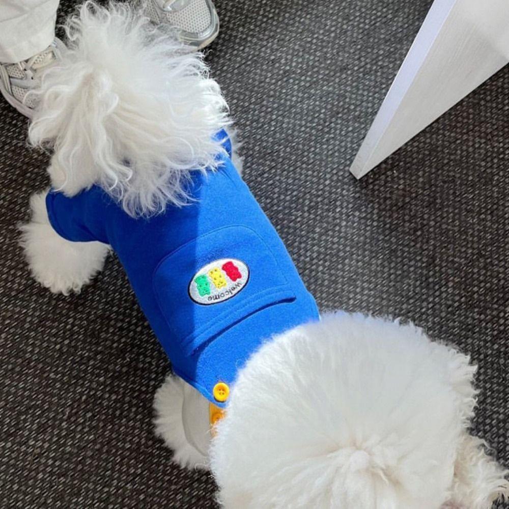 Breathable Dog Jumpsuit Clothes Polyester Dog Rompers Dog Suspenders Coat for Four Seasons L жовтий
Breathable Dog Jumpsuit Clothes Polyester Dog Rompers Dog Suspenders Coat for Four Seasons L жовтий