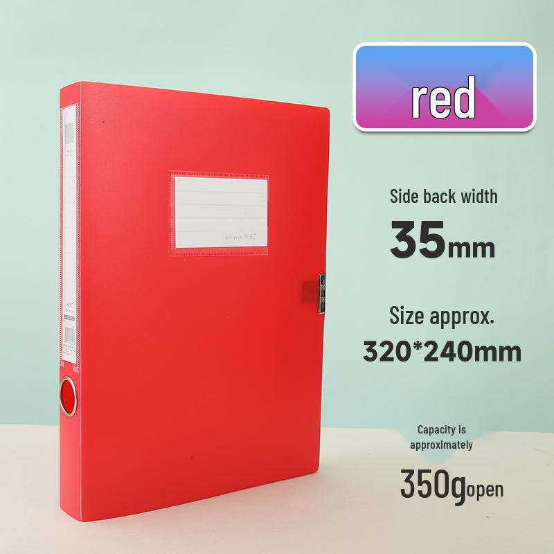 A4 Office Color File Box – Large Capacity, Integrated Molding Storage for Documents
A4 Office Color File Box – Large Capacity, Integrated Molding Storage for Documents