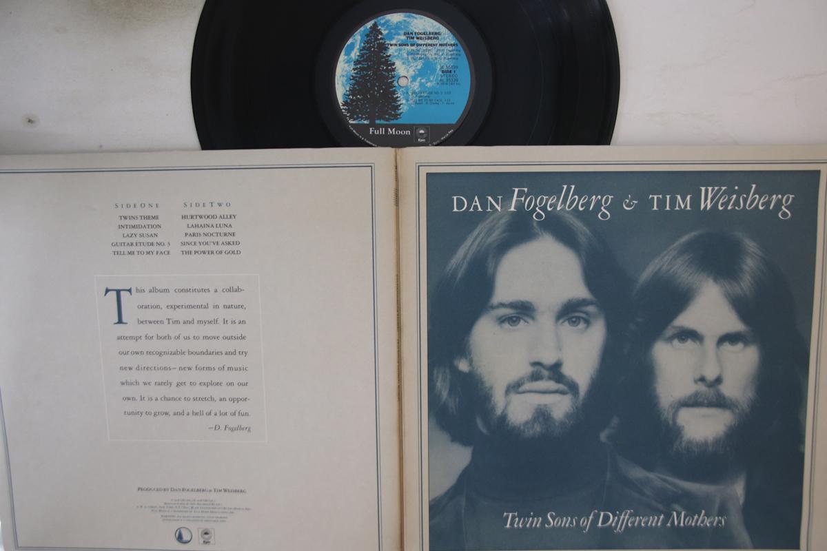 LP Record DAN FOGELBERG TIM WEISBERG Twin Sons Of Different Mothers JE35339 FULL MOON 1978 US Rock Used
LP Record DAN FOGELBERG TIM WEISBERG Twin Sons Of Different Mothers JE35339 FULL MOON 1978 US Rock Used