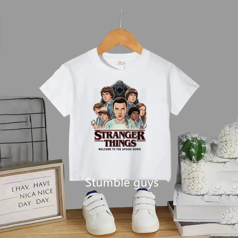 Children s Holiday Style Stranger Things Summer Boys Clothing Girls Short-Sleeve Anime T-Shirt 100
Children s Holiday Style Stranger Things Summer Boys Clothing Girls Short-Sleeve Anime T-Shirt 100