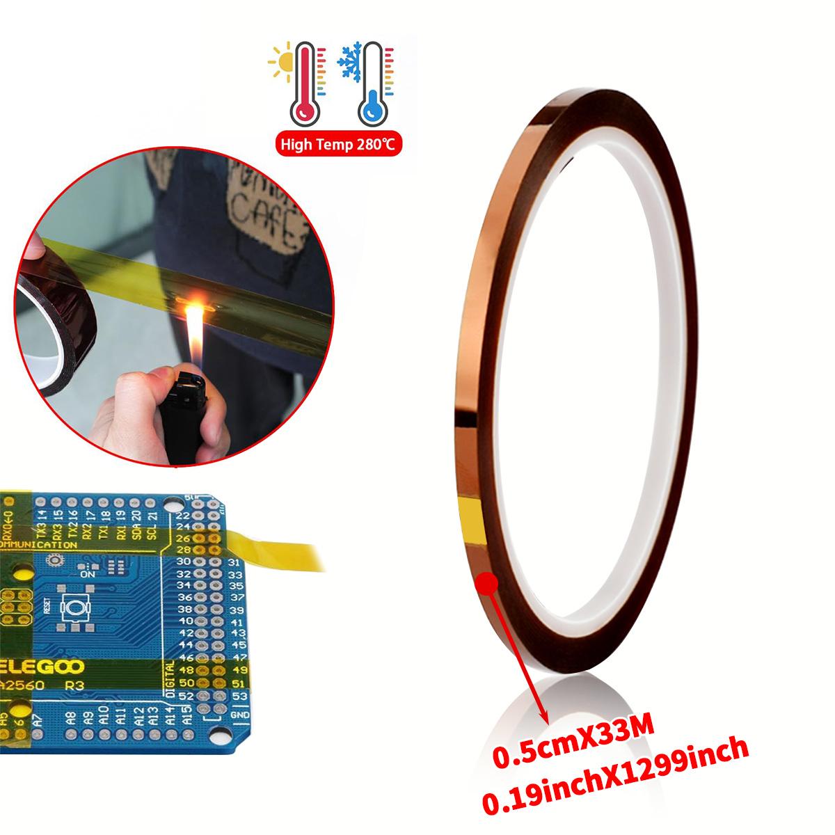 Gold Finger High Temp Heat Resistant Tapes Polyimide Adhesive Battery Wire Insulation Antistatic Circuit Board Protection Tape
Gold Finger High Temp Heat Resistant Tapes Polyimide Adhesive Battery Wire Insulation Antistatic Circuit Board Protection Tape