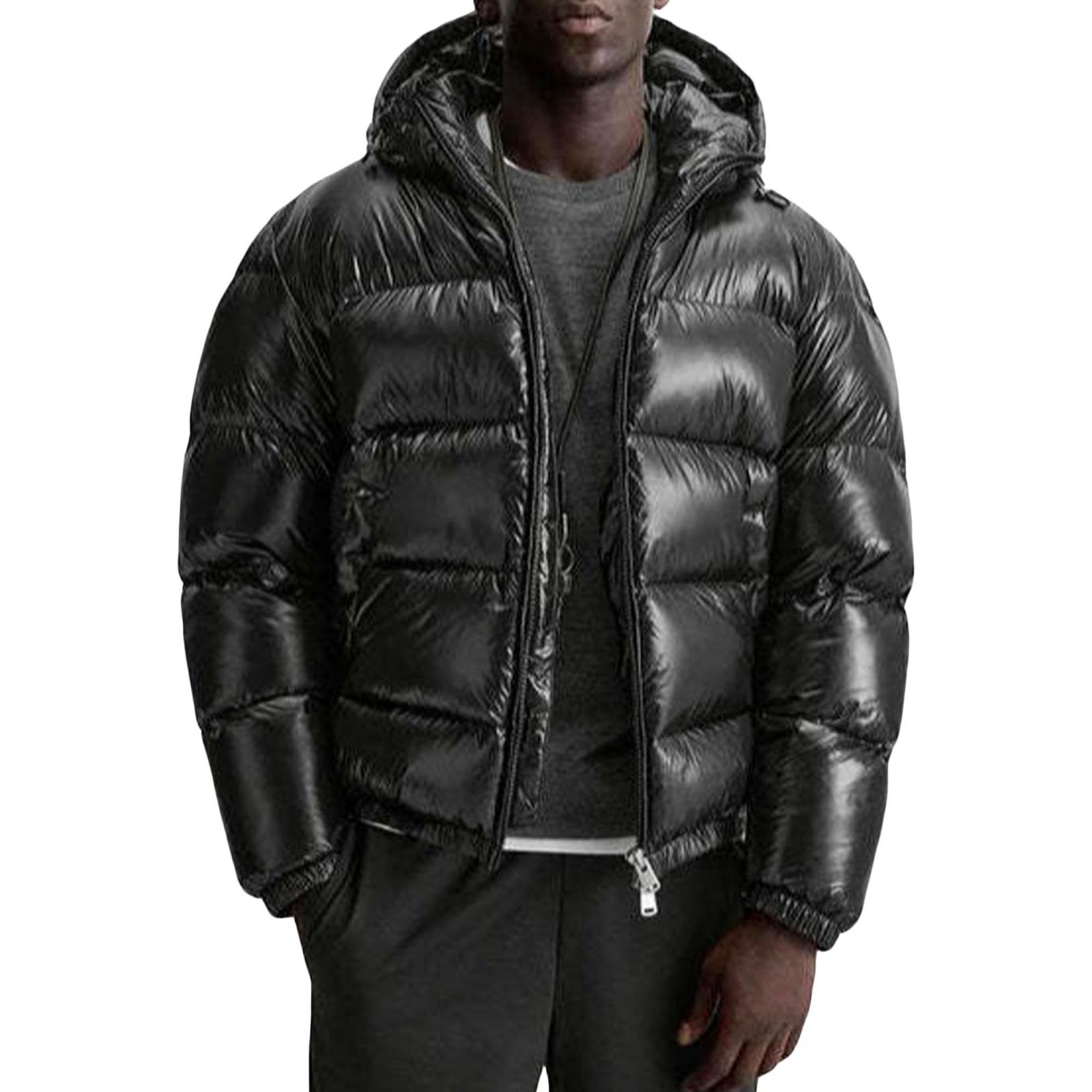 Men s Casual Solid-color Long-sleeved Hooded Cotton-padded Jacket, Men s Thickened Warm Loose Pocket Bread Jacket Coat XXL чорний
Men s Casual Solid-color Long-sleeved Hooded Cotton-padded Jacket, Men s Thickened Warm Loose Pocket Bread Jacket Coat XXL чорний