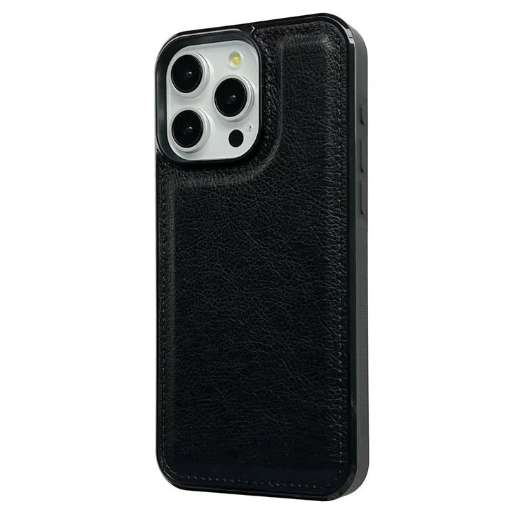 Чехол для мобильного телефона iPhone 14 Pro, однотонная задняя крышка из текстурированной телячьей кожи - черный
Чехол для мобильного телефона iPhone 14 Pro, однотонная задняя крышка из текстурированной телячьей кожи - черный