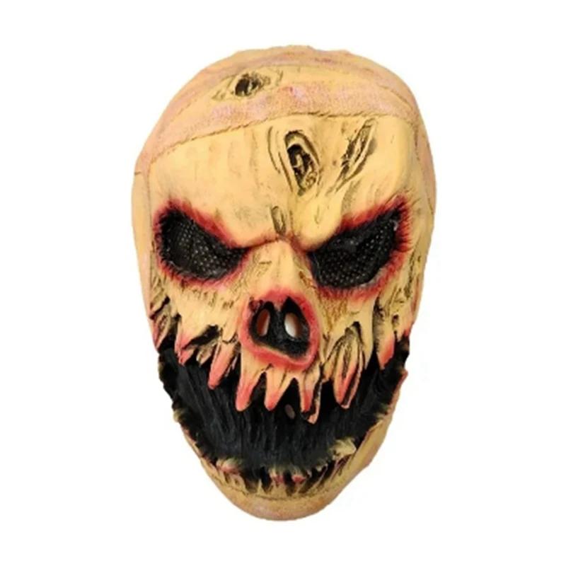 Маска тыквы ужасов Хэллоуин украшение страшная тыква карнавальный костюм реквизит вечеринка наряжаться латексная маска жёлтый
Маска тыквы ужасов Хэллоуин украшение страшная тыква карнавальный костюм реквизит вечеринка наряжаться латексная маска жёлтый