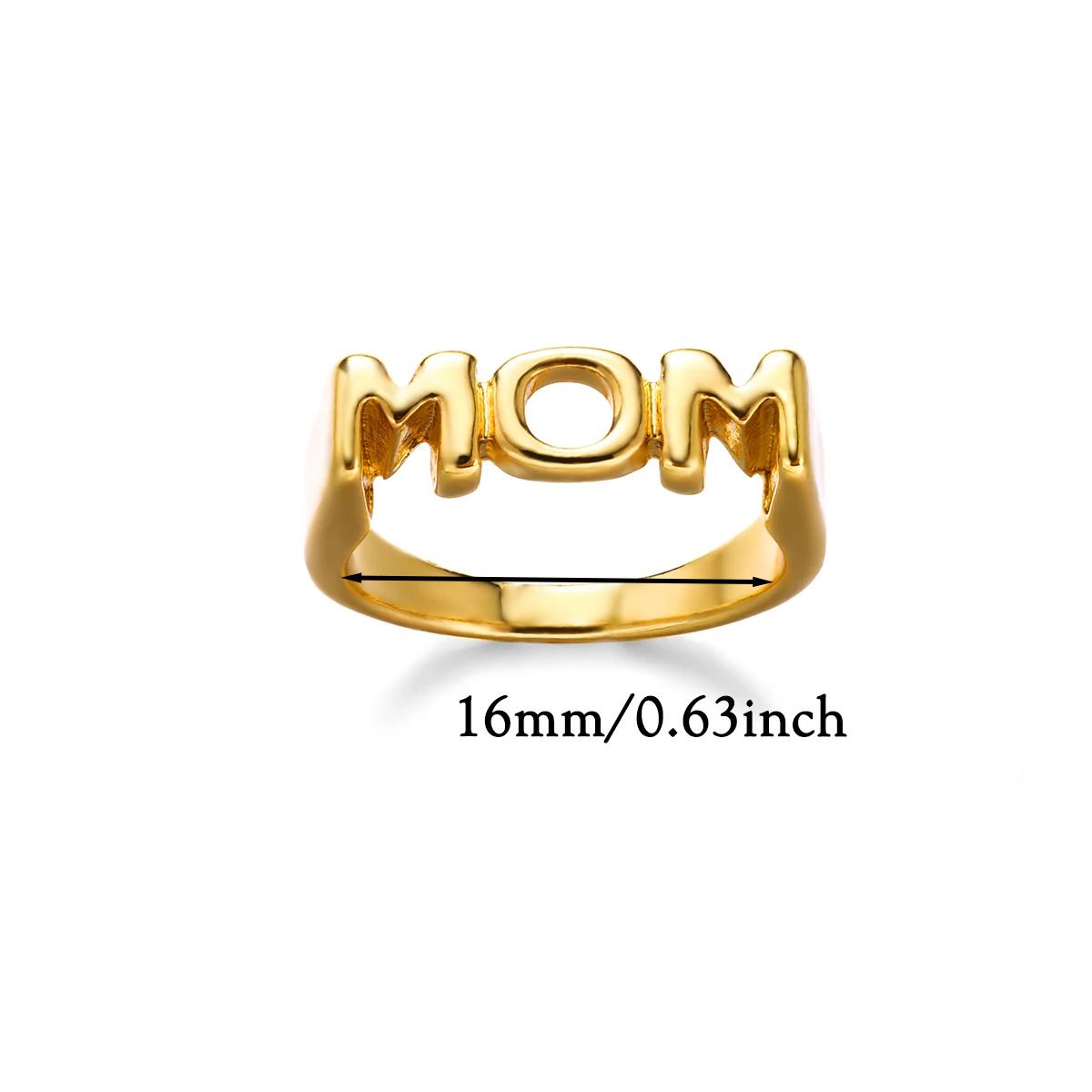 Mom Royal Ring Women Gold Color 3D Letter Casting Rings 7 8 Size Rhinestone Anillos Acero Inoxidables Jewelry Mother s Day Gift
Mom Royal Ring Women Gold Color 3D Letter Casting Rings 7 8 Size Rhinestone Anillos Acero Inoxidables Jewelry Mother s Day Gift