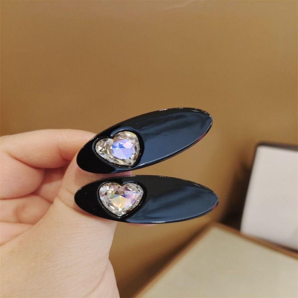Glitter Acetate Duckbill Clip Korean Shiny Hair Clip Love Heart Headwear Women Rhinestone Clip
Glitter Acetate Duckbill Clip Korean Shiny Hair Clip Love Heart Headwear Women Rhinestone Clip
