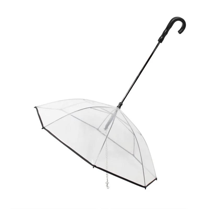 New Transparent Pet Umbrella Well Made Detachable Adjustable Rainy Day Outdoor Dog Walking Leash for Small Dogs Pet Supplies
New Transparent Pet Umbrella Well Made Detachable Adjustable Rainy Day Outdoor Dog Walking Leash for Small Dogs Pet Supplies