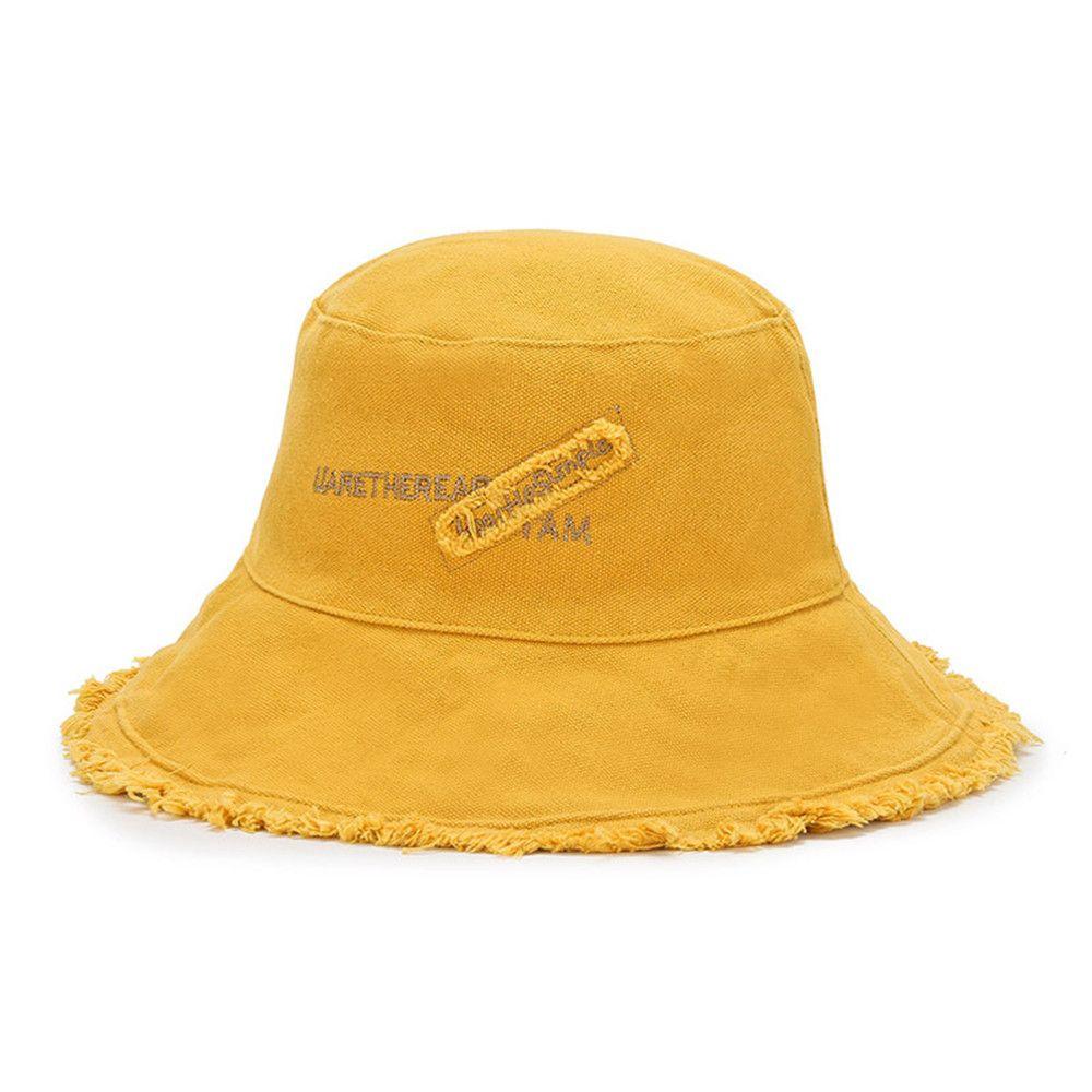 Summer Autumn Sunscreen Foldable Cotton Sun Caps Bucket Hat Fisherman Cap жовтий
Summer Autumn Sunscreen Foldable Cotton Sun Caps Bucket Hat Fisherman Cap жовтий