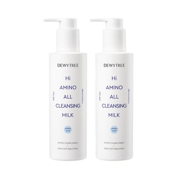 Dewytree High Amino All Cleansing Milk, 2 шт., 200мл Известная корейская косметика
Dewytree High Amino All Cleansing Milk, 2 шт., 200мл Известная корейская косметика