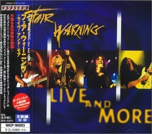 CD FAIR WARNING - Live And More XRCN20323 ZERO CORPORATIO 1998 Japan ObiMetal Used
CD FAIR WARNING - Live And More XRCN20323 ZERO CORPORATIO 1998 Japan ObiMetal Used