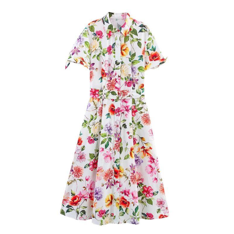 Kaslead New Women clothes Western Style Fashion Simple Print Poplin Midi Dress 2944303 White background color L
Kaslead New Women clothes Western Style Fashion Simple Print Poplin Midi Dress 2944303 White background color L