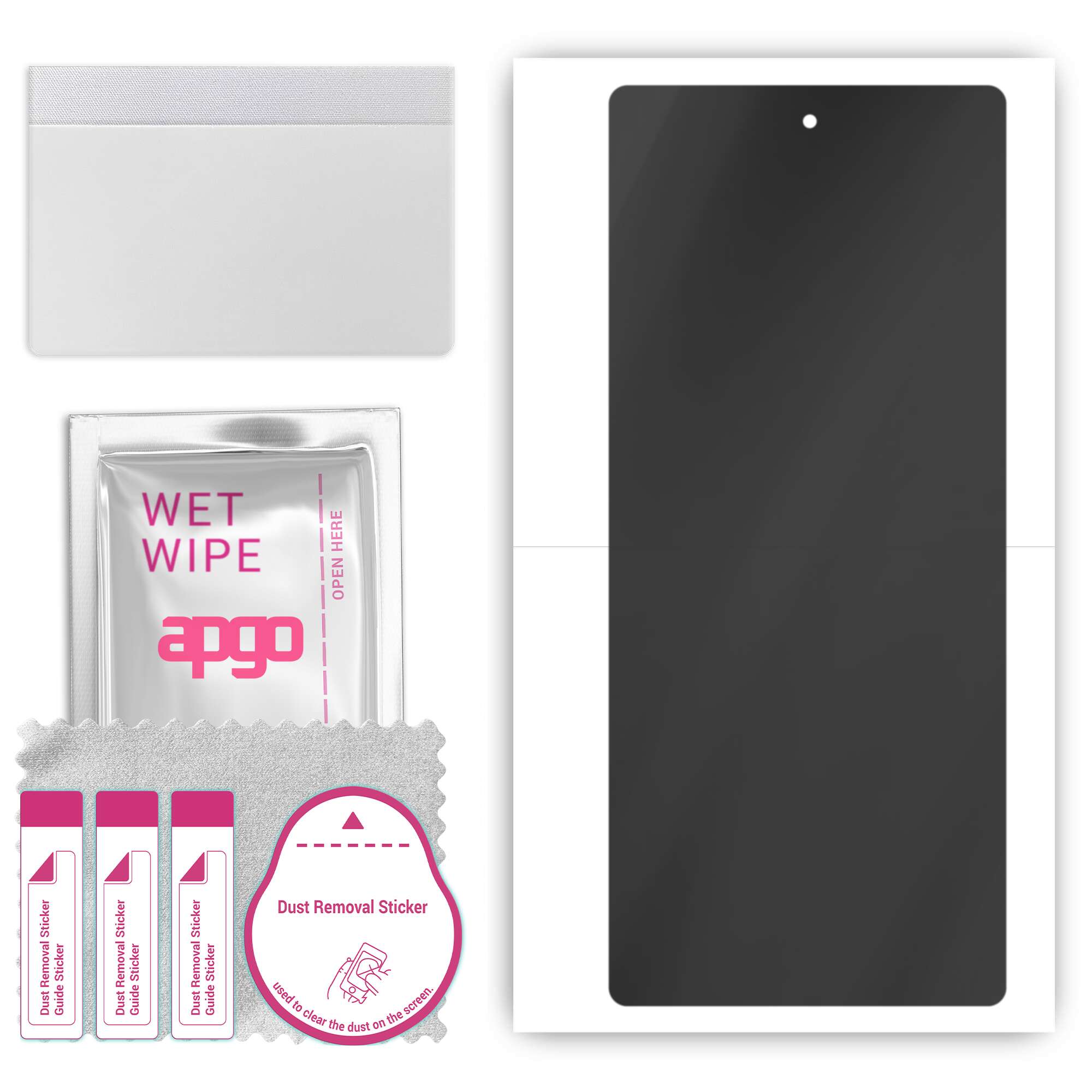 apgo Hydrogel Privacy Matte Screen Protector for Vivo X Fold2, Anti Spy, Hydrogel Film, Flexible, Soft TPU with positioning layer easy installation
apgo Hydrogel Privacy Matte Screen Protector for Vivo X Fold2, Anti Spy, Hydrogel Film, Flexible, Soft TPU with positioning layer easy installation