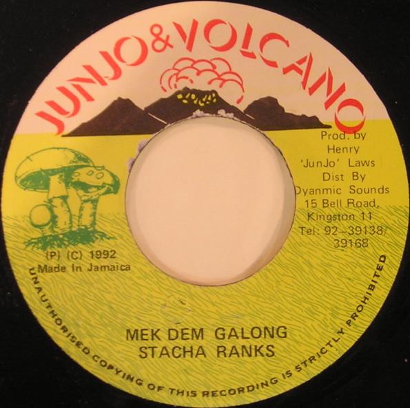 7-дюймовая пластинка STACHA RANKS - Mek Dem Galong NONE Junjo & Volcano 1992 Ямайка Регги, Ска и Даб Б/У
7-дюймовая пластинка STACHA RANKS - Mek Dem Galong NONE Junjo & Volcano 1992 Ямайка Регги, Ска и Даб Б/У