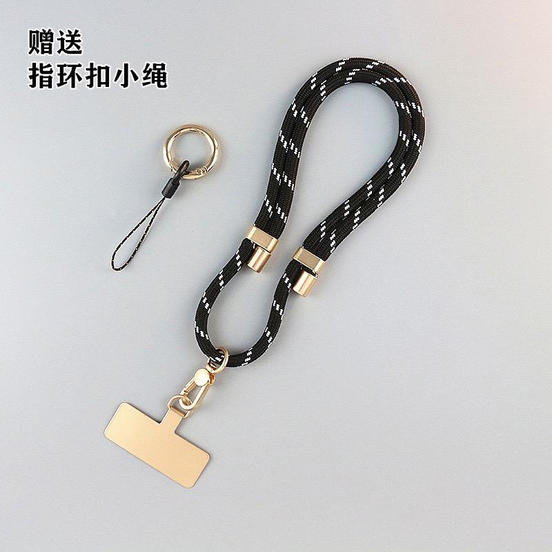 Luxury Metal Nylon Short Lanyard Phone Strap Keycord Hanging Trousers Accessories Stylish Anti-loss Keychain Wrist Rope Starp Polyester / Nylon
Luxury Metal Nylon Short Lanyard Phone Strap Keycord Hanging Trousers Accessories Stylish Anti-loss Keychain Wrist Rope Starp Polyester / Nylon